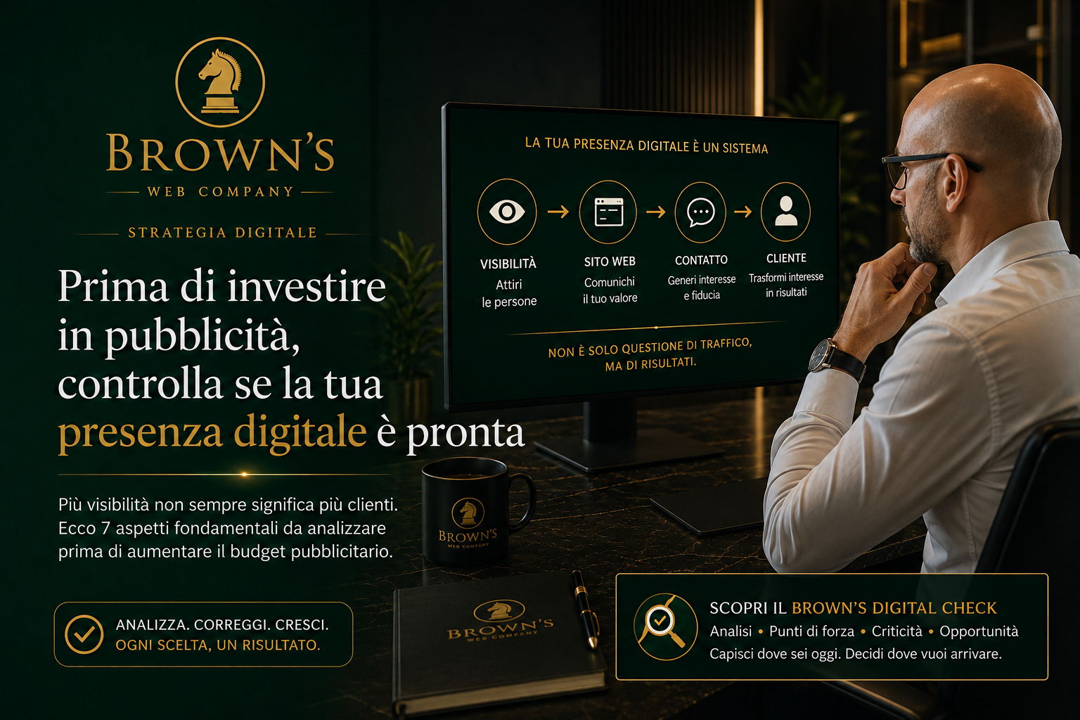 Prima di investire in pubblicità, controlla se la tua presenza digitale